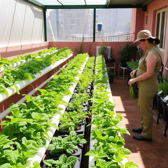 Low-Cost Hydroponic Farm on Your Terrace