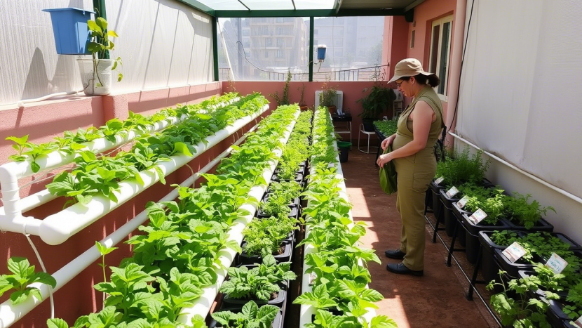How to Set Up a Low-Cost Hydroponic Farm on Your Terrace? Low-Cost Hydroponic Farm on Your Terrace