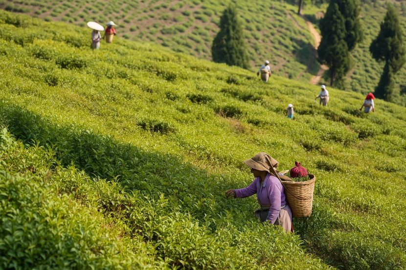 tea plant worker