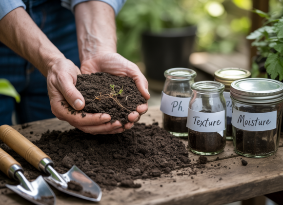soil texting at home