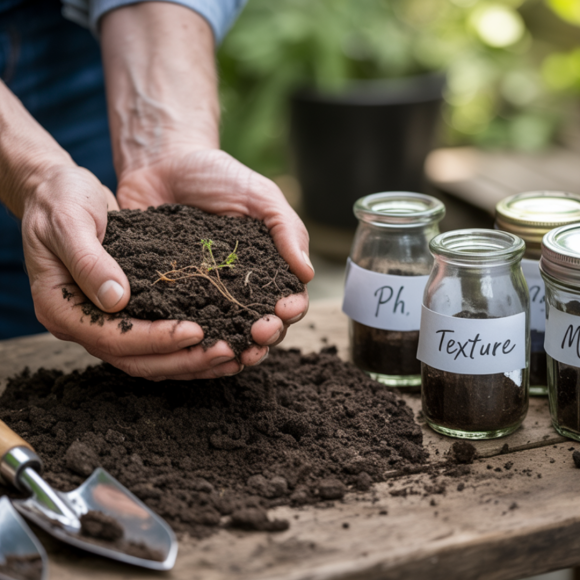 soil texting at home